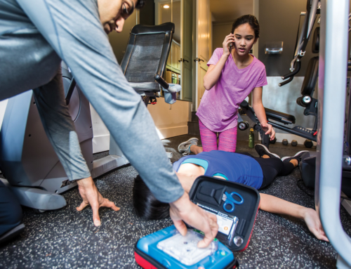 Defibrillator Now Available at the Clubhouse